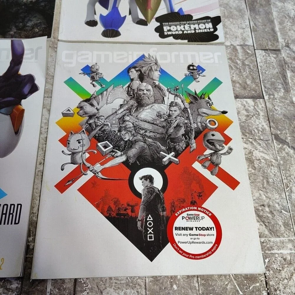 Lot Of 4 Game Informer Magazine Issues 318, 319, 320, 321